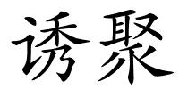诱聚的解释