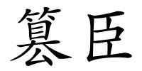 篡臣的解释