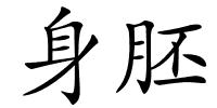 身胚的解释