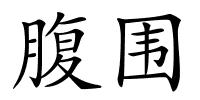 腹围的解释