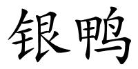 银鸭的解释