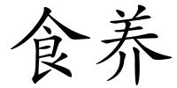 食养的解释
