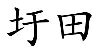 圩田的解释