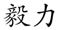 毅力的解释
