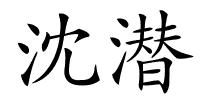 沈潜的解释