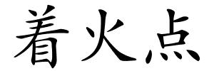 着火点的解释