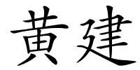 黄建的解释