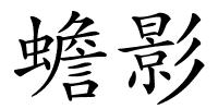 蟾影的解释