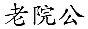 老院公的解释