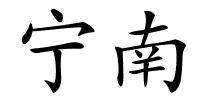 宁南的解释