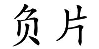 负片的解释