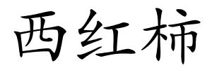 西红柿的解释