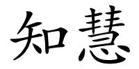 知慧的解释