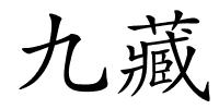 九藏的解释