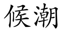 候潮的解释