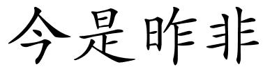 今是昨非的解释