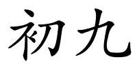 初九的解释