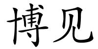 博见的解释