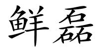 鲜磊的解释