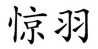 惊羽的解释