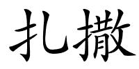 扎撒的解释