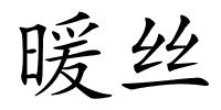 暖丝的解释