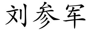 刘参军的解释