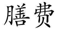 膳费的解释