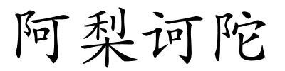 阿梨诃陀的解释