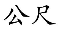 公尺的解释