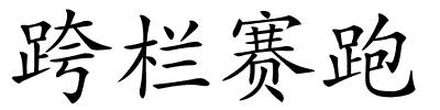 跨栏赛跑的解释