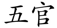 五官的解释