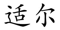 适尔的解释