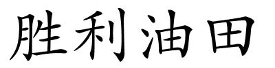 胜利油田的解释