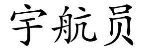 宇航员的解释