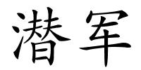 潜军的解释