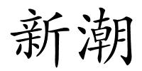 新潮的解释