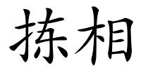 拣相的解释