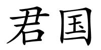 君国的解释