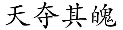 天夺其魄的解释