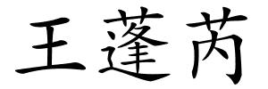 王蓬芮的解释