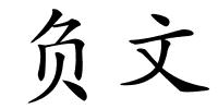 负文的解释