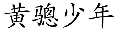 黄骢少年的解释