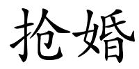 抢婚的解释