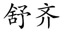 舒齐的解释