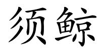 须鲸的解释