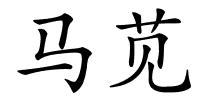 马苋的解释