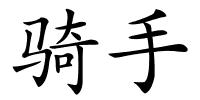 骑手的解释