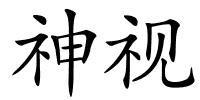 神视的解释