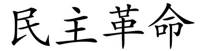民主革命的解释